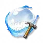 Cristal Orvalhado de Timilontra Semiacabado