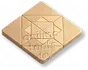 Piso de Madeira Tangram - Bordo