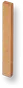 Textura Clara - Parede Estreita Marrom-quente