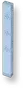 Textura Clara - Parede Estreita Azul-celeste