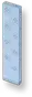 Textura Clara - Parede Alta Azul-celeste