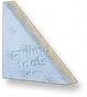 Grão Pálido - Parede Inclinada Azul-celeste - Direita