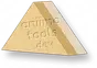 LarDoceLar - Parede Triangular Amarelo-quente - Pequena