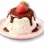 Pudim de Coco com Chocolate e Frutas Vermelhas