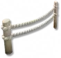 Cerca de Corda de Cânhamo