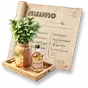 Planta de Móvel: Verão Refrescante - Conjunto de Bebidas