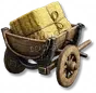 Carrinho com Feno