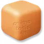 Bloco de Construção - Laranja-marrom-claro