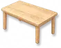 Mesa de Jantar de Madeira – Bétula
