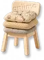 Cadeira de Jantar Empilhável