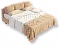 Cama de Casal de Tecido – Café com Leite