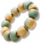 Pulseira de Contas de Pedra