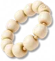 Pulseira de Contas de Osso