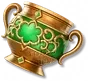 Vaso Ritual Incrustado de Jade